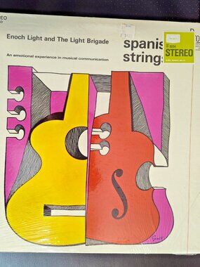 Enoch Light & The Light Brigade – Spanish Strings 12" Vinyl LP 1966 record album